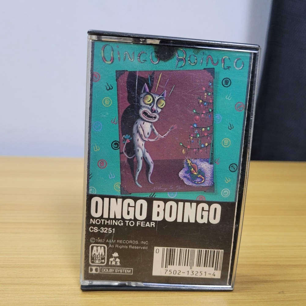 Oingo Boingo Nothing to Fear Cassette Album Rock 1980s A&M Records 1982 CS-3251
